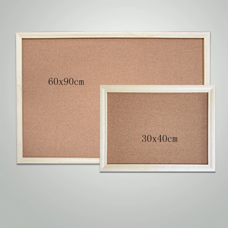 cork board standard sizes