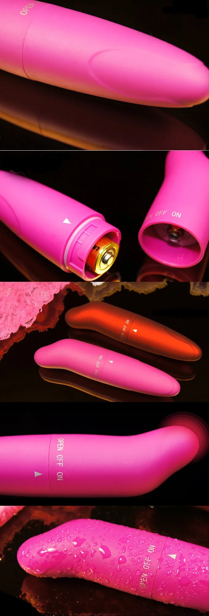 Mini Dolphin G-spot vibrator Stimulasi Clitoris Vagina Wanita