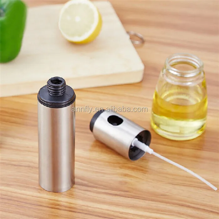 Portable Stainless Steel Olive Oil Sprayer Pump Bottle BBQ Barbecue Accessories Kitchen Cooking Tools