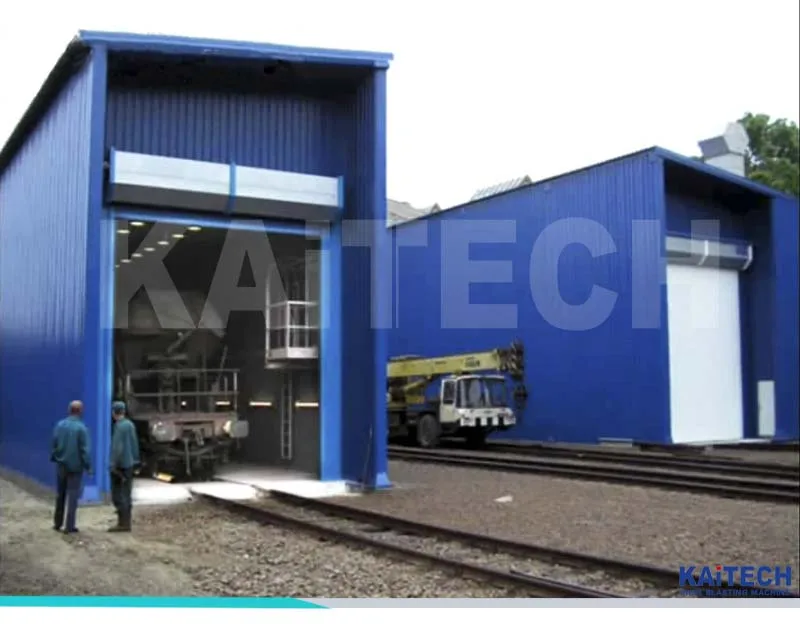 Kaitai Sand Blasting Chamber/sand Blasting Booth/air Blasting Room 