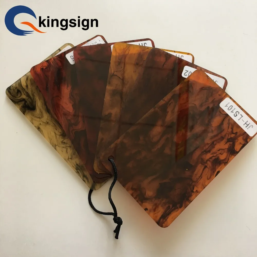 Laser Cutting Leopard Print Tortoise Shell Cast Acrylic Sheet For Wall