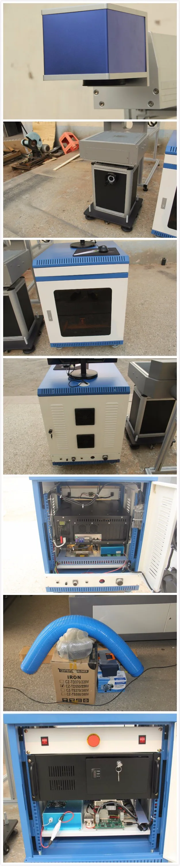 30w DW China cnc Co2 laser marking machine for marking cutting non-metal materials 15w 30w