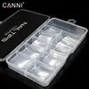 Nail Art DIY Design French Nail Extension Full Cover Acrylic Nails Tips Model For Hard Jelly UV Gel Gum Poly Gel Nail Tips Modle