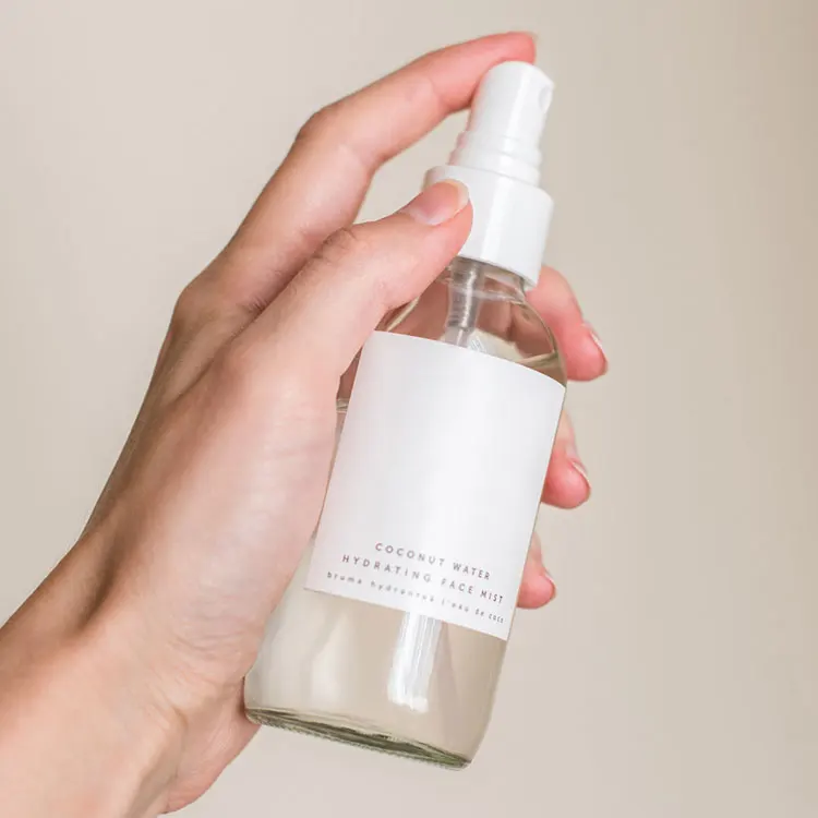 Private Label Soothing Facial Mist Coconut Toner Oem Organic Hydrating