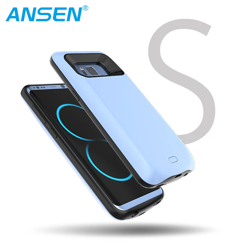 Wholesale Portable Battery Charger Case 5500mAh For Galaxy S8 Plus Power Bank Cover - ANKUX.COM