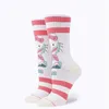 Custom 3d fashion cartoon tube sock hello kitty pattern girls socks cute socks women cotton