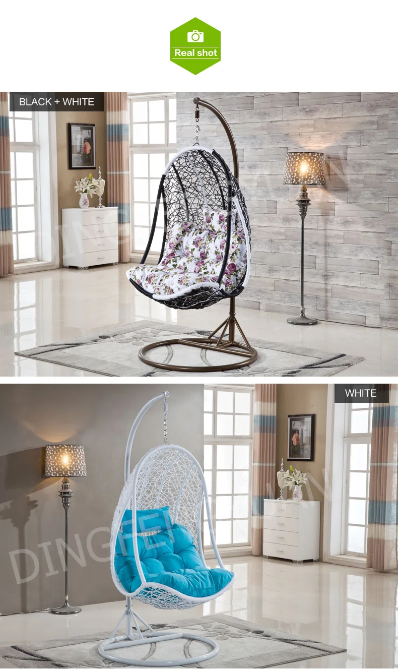 Nest Outdoor Weatherproof Rattan Adult Relax Hanging Swing Chair - Buy