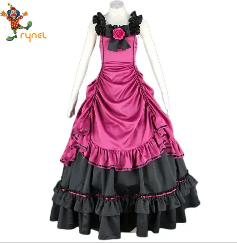 fancy one piece dress long