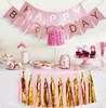 Paper Color Decorative String Bunting Flags for birthday