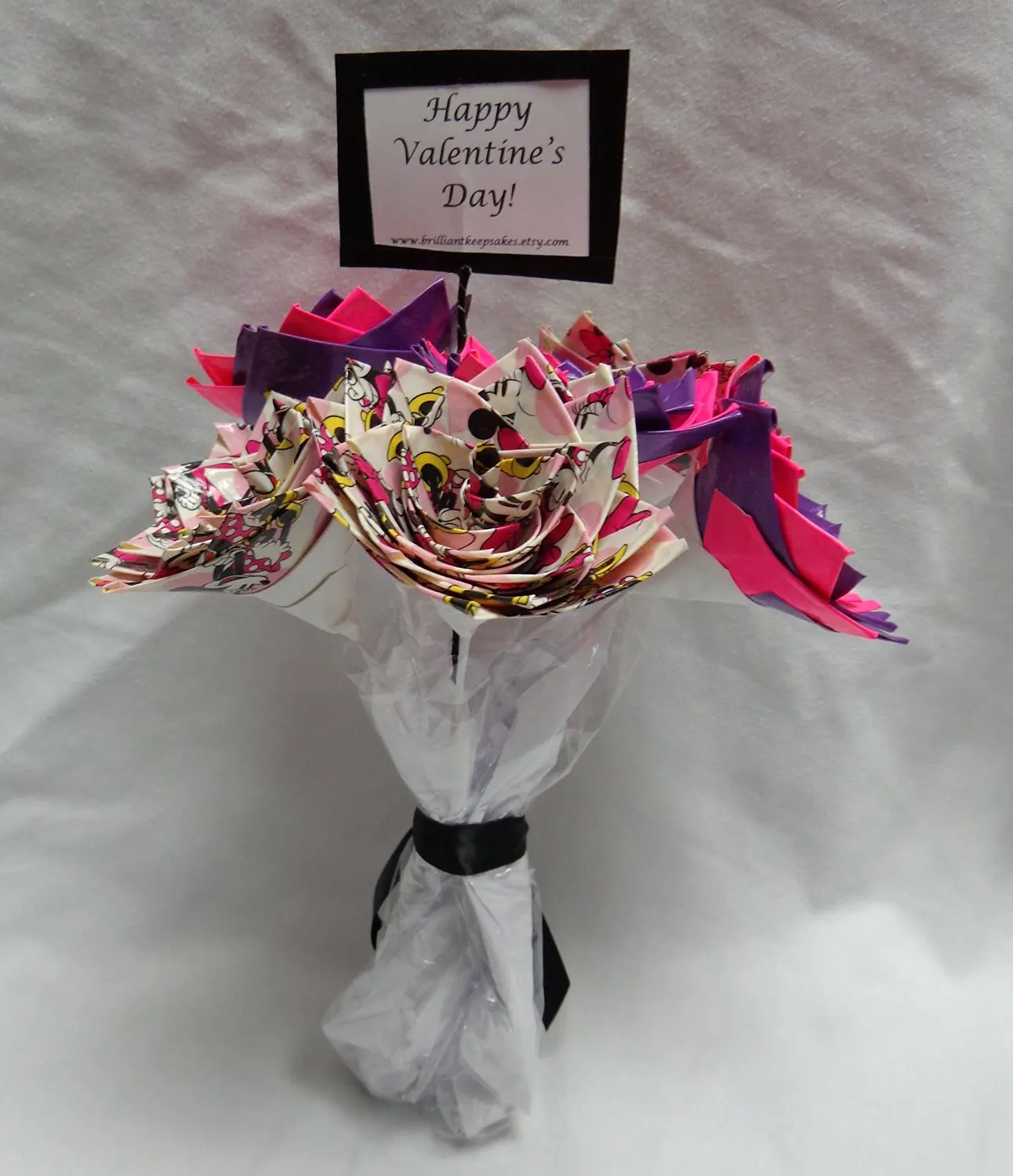 minnie mouse flower bouquet