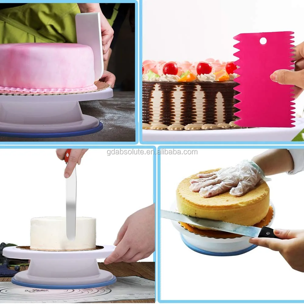 194 Pcs Complete Cake Baking Supplies Kit Cake Stand Cake Decorating