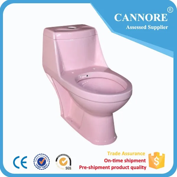 Ceramic Washdown Afrca 1 Piece Pink Colored Toilet Buy Colored Toilet