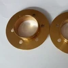 Titanium Drilled Gold Fixing Disc Custom Size