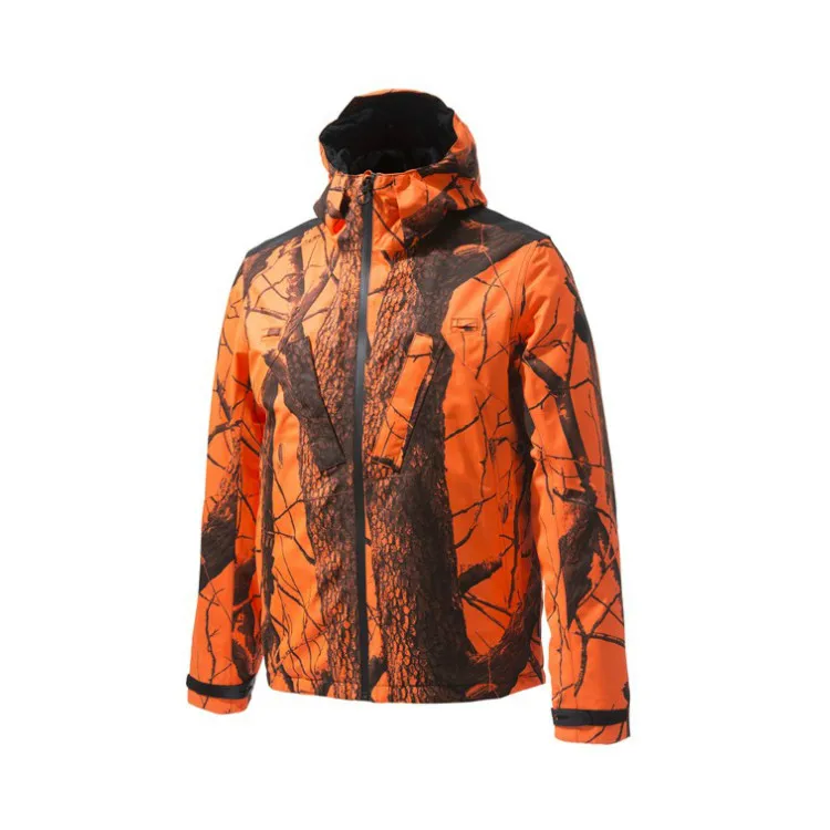 Bowins Orange Camo Waterproof Hunting Jacket For Sale Buy Orange Camo