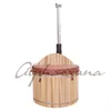 2017 New Style Cedar barrel hydro spa tub wooden hot spa/tub sauna