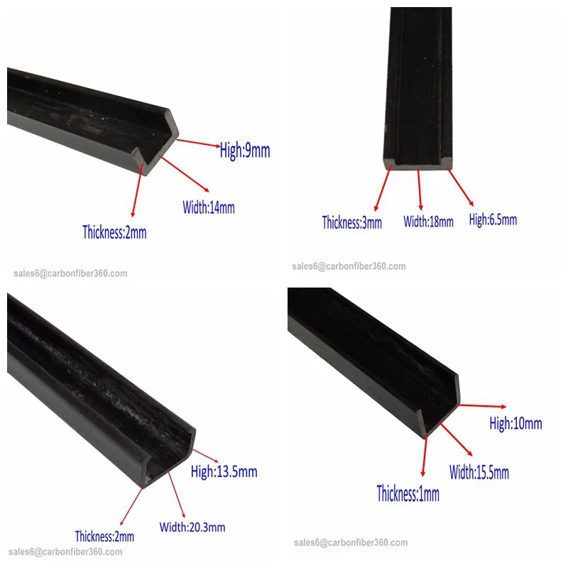 Carbon Fiber Profile 3k Carbon Fiber Uchannels,I Beams Buy Carbon