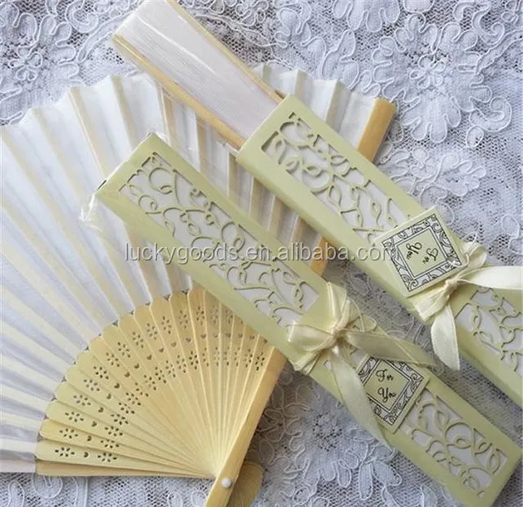 Online Whole Wedding Invitation Card Fan From China Wedding Fan Invitation In Ivory And Black
