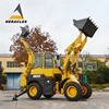 foton 4 in1 bucket backhoe loader with hydraulic breaker
