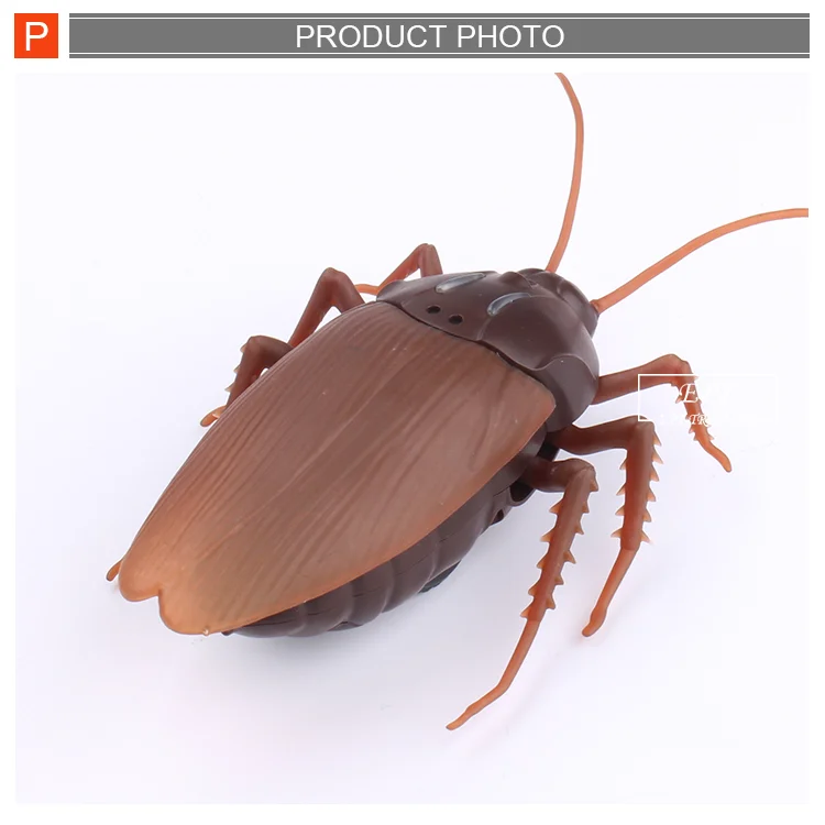 Realistic Novel Spooky Toys Infrared Rc Cockroach Radio Control Roach