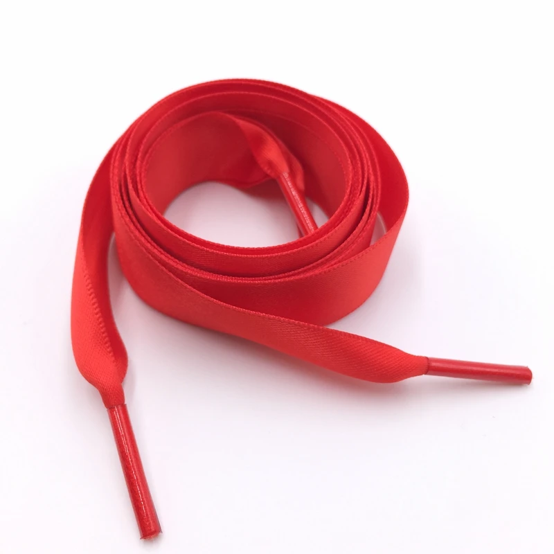Supply colorful fancy ribbon shoelaces for decoration
