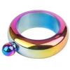 Custom 3.5oz 100ml 304 stainless steel portable colored Bracelet hip flask wristband available wine bottle Flagon liquor