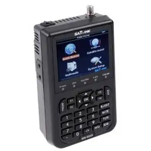 SODIAL(R)SATlink WS-6908 3.5" DVB-S FTA Professional Digital Satellite Signal Finder Meter