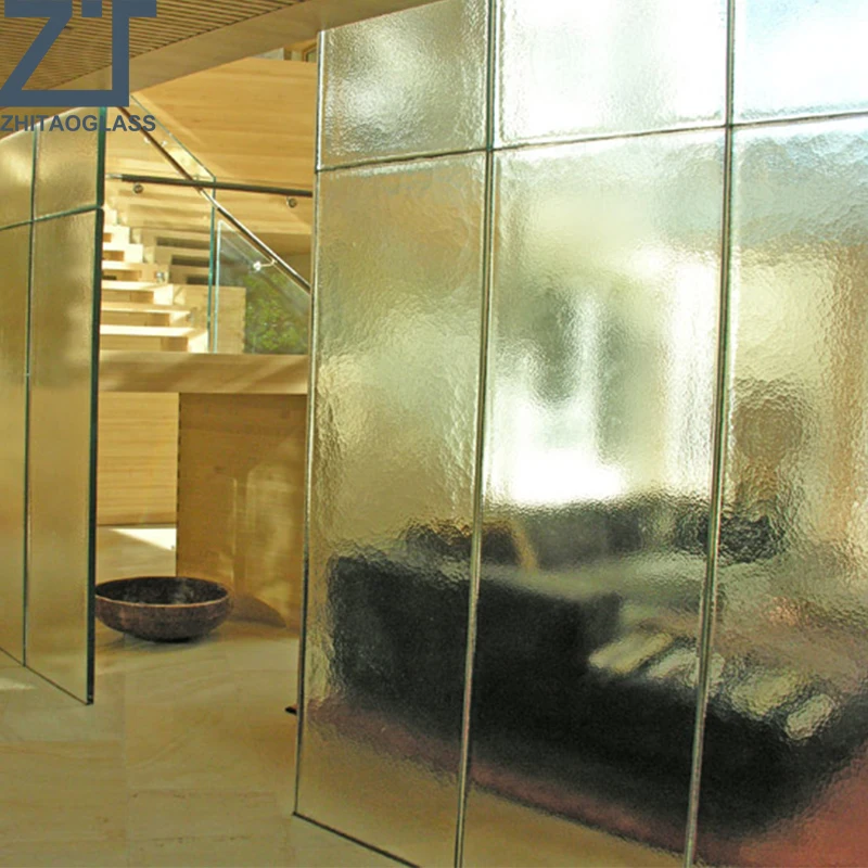 decorative glass partition