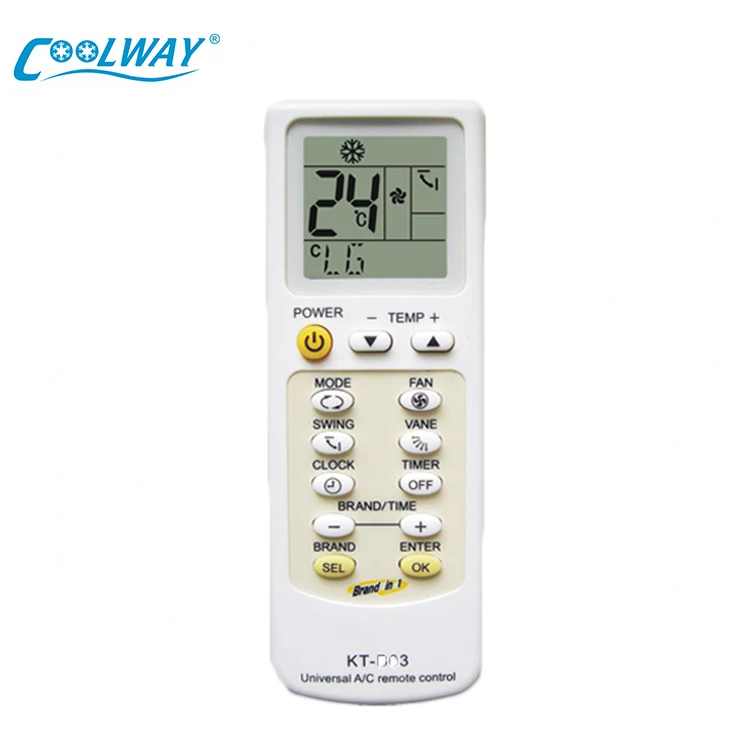 New Universal AC Remote Control for Air Conditioning Part air Conditioner Spare Parts Air Conditioner Remote Control