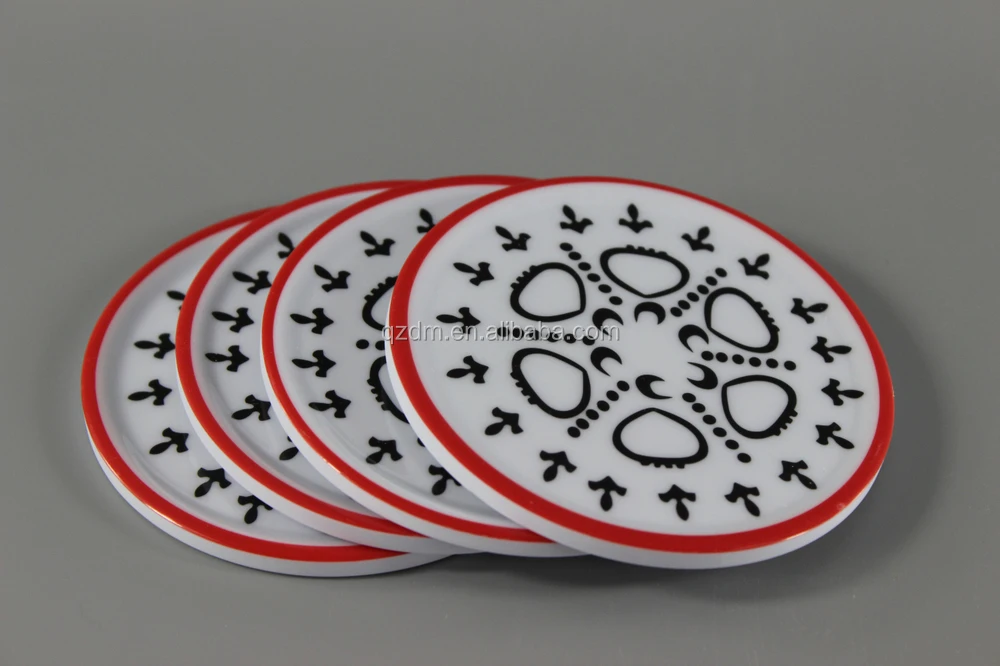 2015 Hot Sale Melamine Cups Coasters(Made In China)