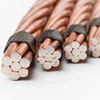 19 Portions 30% conductivity 250mm sq clad steel stranded wire for Petrochemical Project