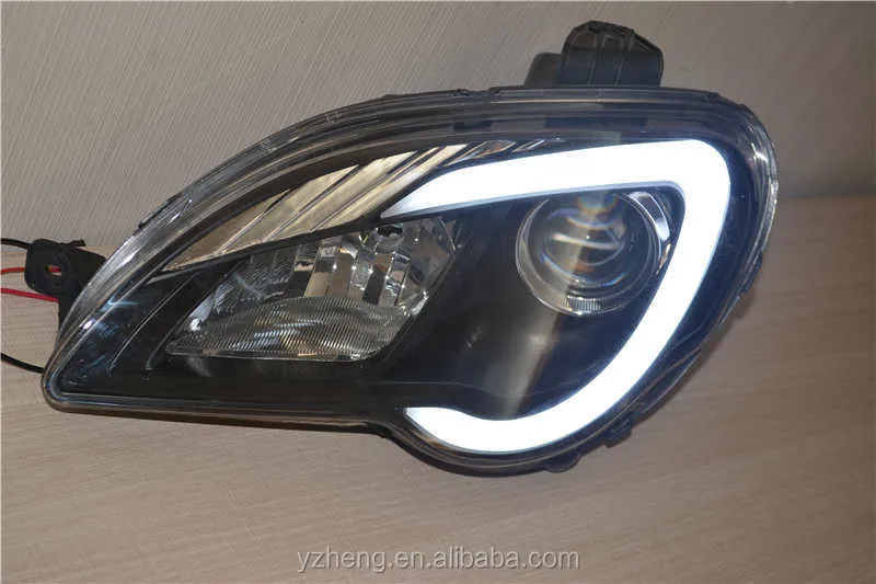 VLAND factory car headlights for Proton Gen2 2008 LED head lights LED light bar DRL plug and play
