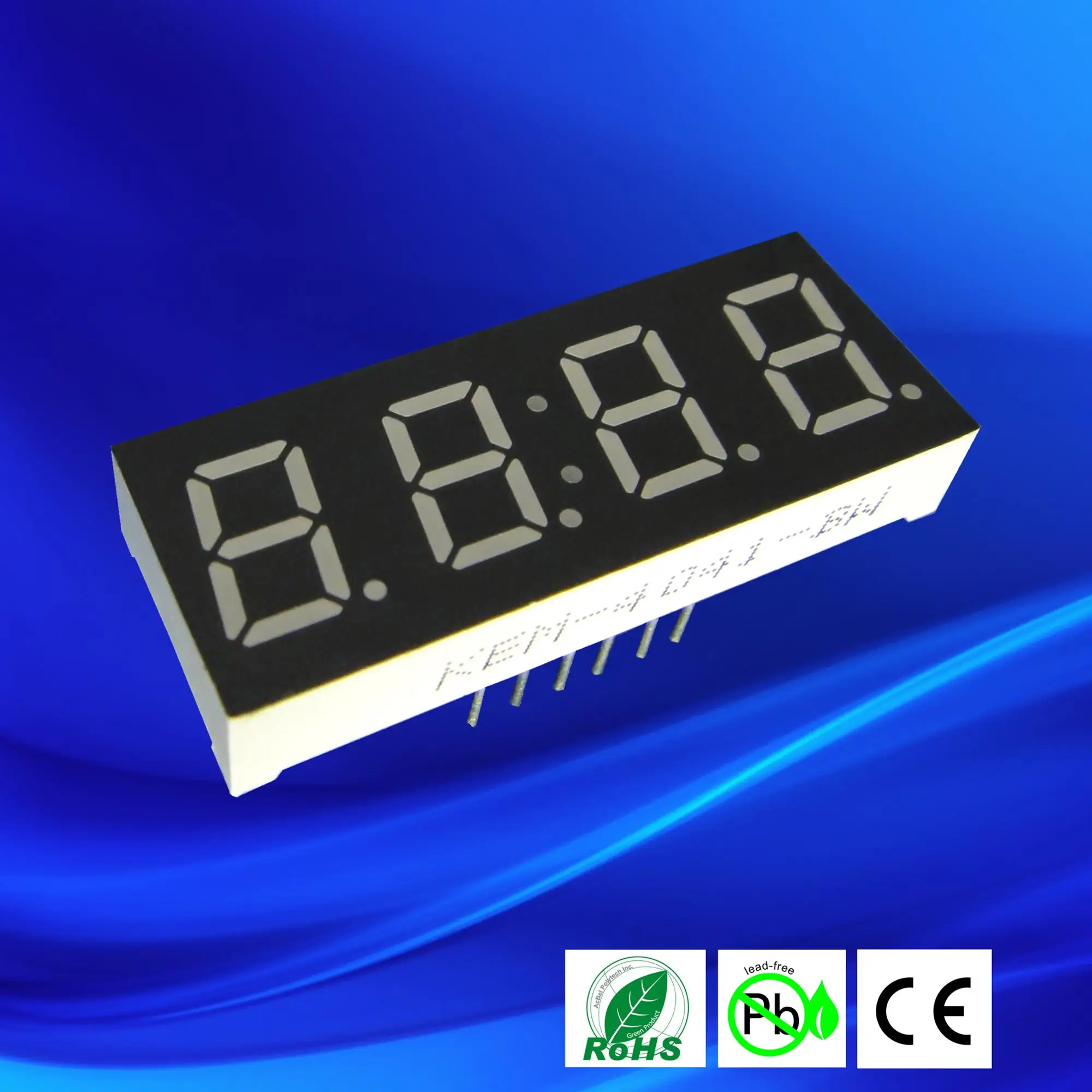 0.4 inch 4 digit 14 seg display