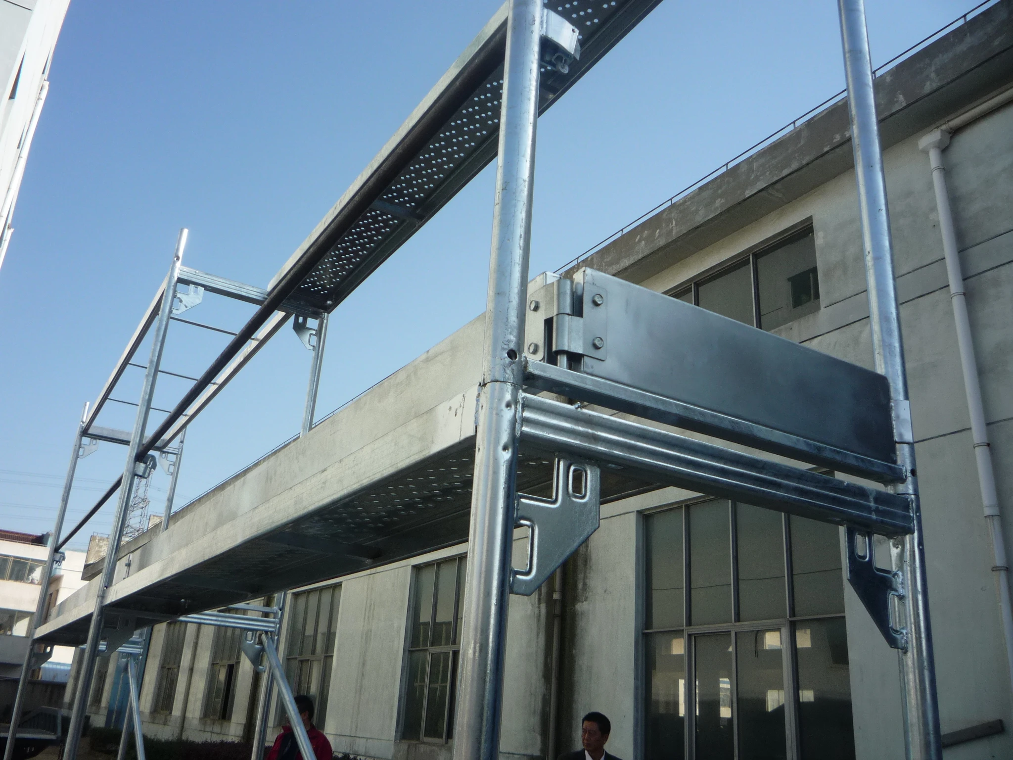 High Quality Long Duration Time European Layher Facade Speedy Scaffold