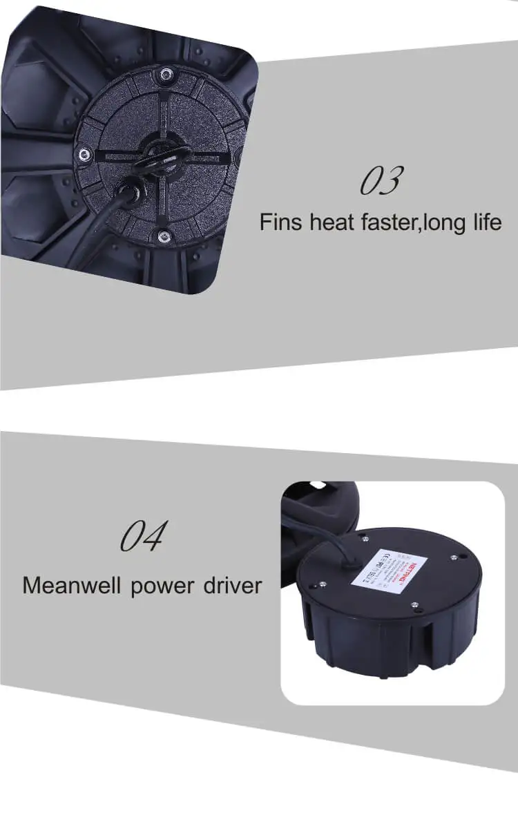 Coal mine pit heat sink led ufo high bay light 200w