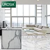 Luxury hotel lobby interior floor wall tiles calacatta white polished porcelain tile
