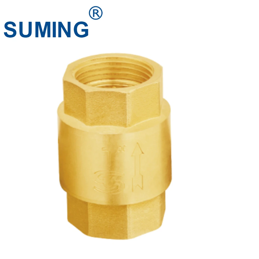 
SUMING Good Quality Verlical brass check valve 