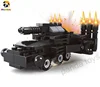DIY puzzle Creative toys for kids 5-in-1 Super Fire armed armor Special jeep blocks S W A T Future Police Car toys games PA02135