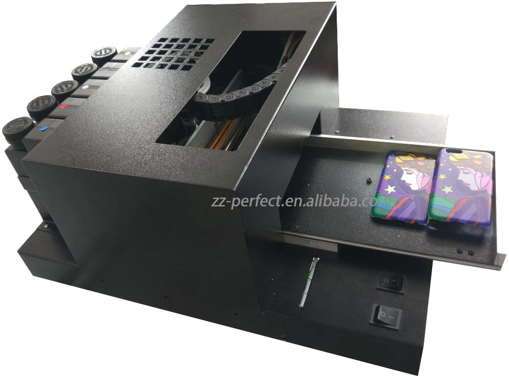 Custom plastic cd uv 3d mobile phone cover printing machine