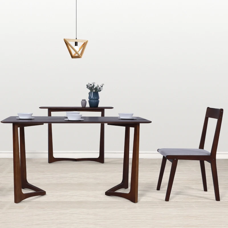 Modern Home Furniture Dining Room Dinner Table Sets Solid Wood Kitchen