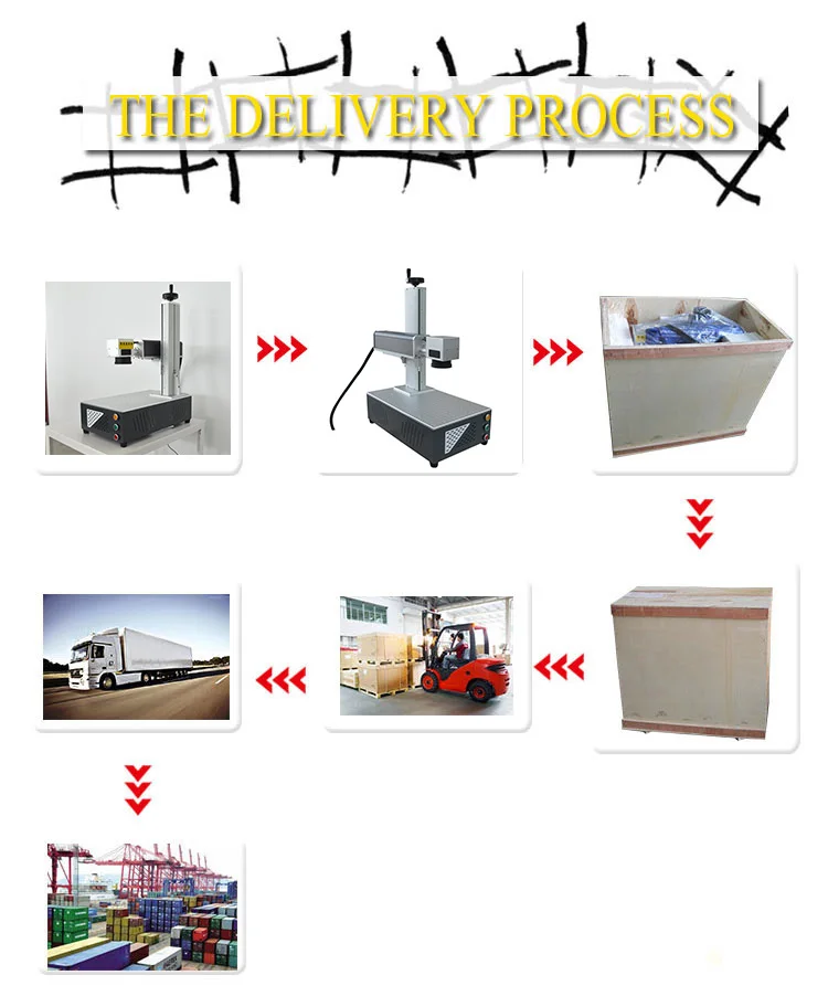 all metal fiber laser marking machine engraving machinery Integrated portable 20W