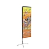 Advertising Beach Flag Corner Flying Banne Outdoor square flag