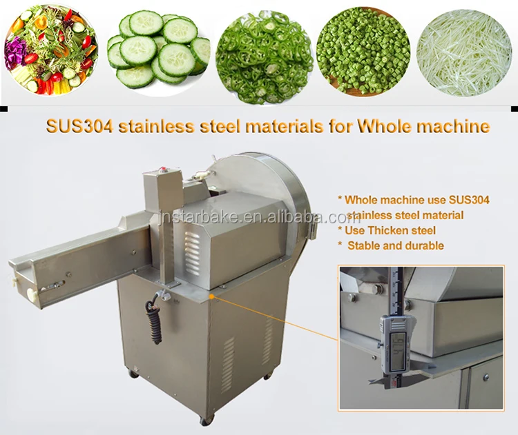 Industrial Vegetable Cutting Machine Multifunction Chinese Vegetable
