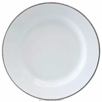 Antique Vintage Enamel Metal Dinner Plates With Customized Antique Vintage Enamel Metal Dinner Plates With Customized Enamelware Piedish And Bowls