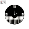 laser cut colorful funny acrylic wall clock