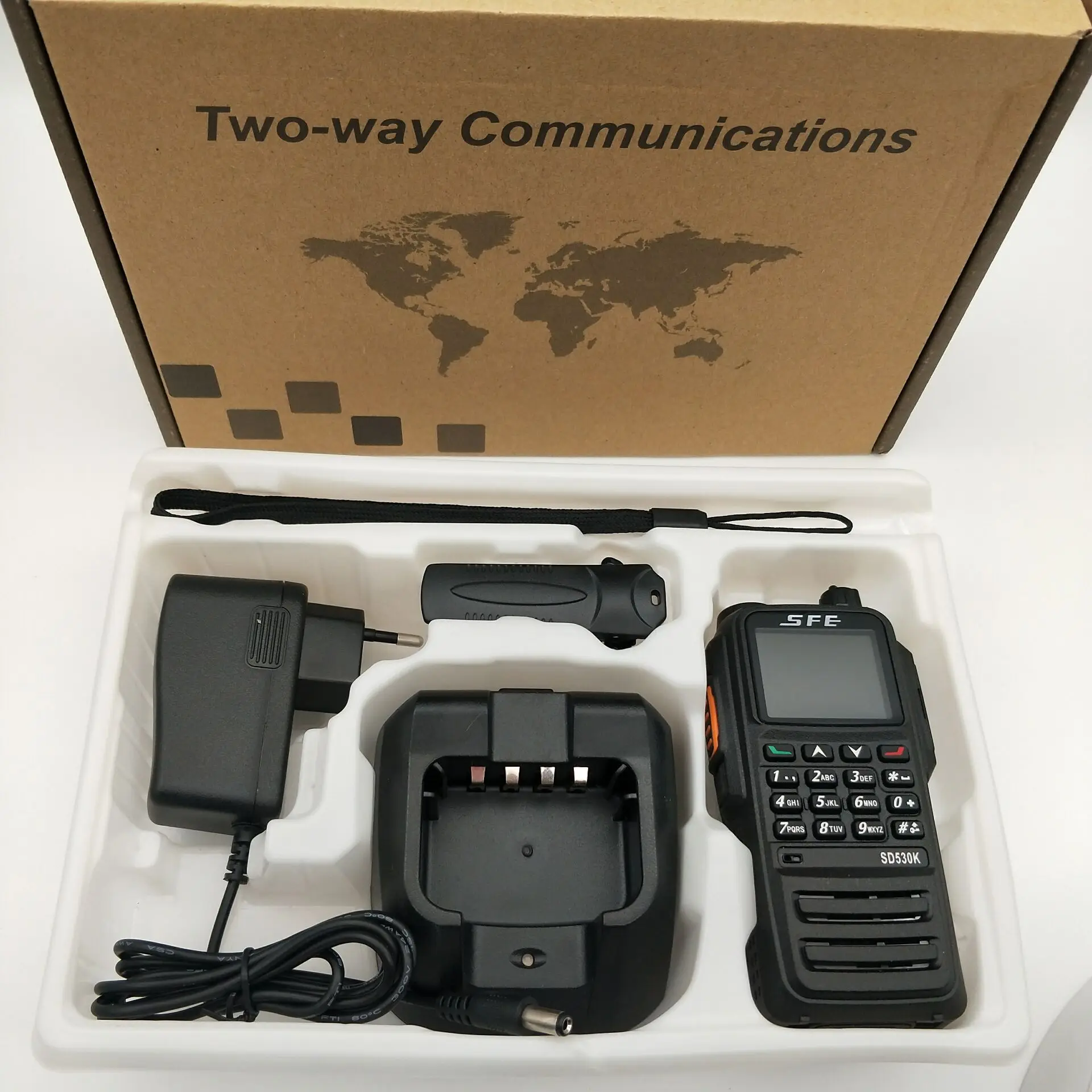 SFE S580 Analog radio VHF UHF pc programming, View radio programming