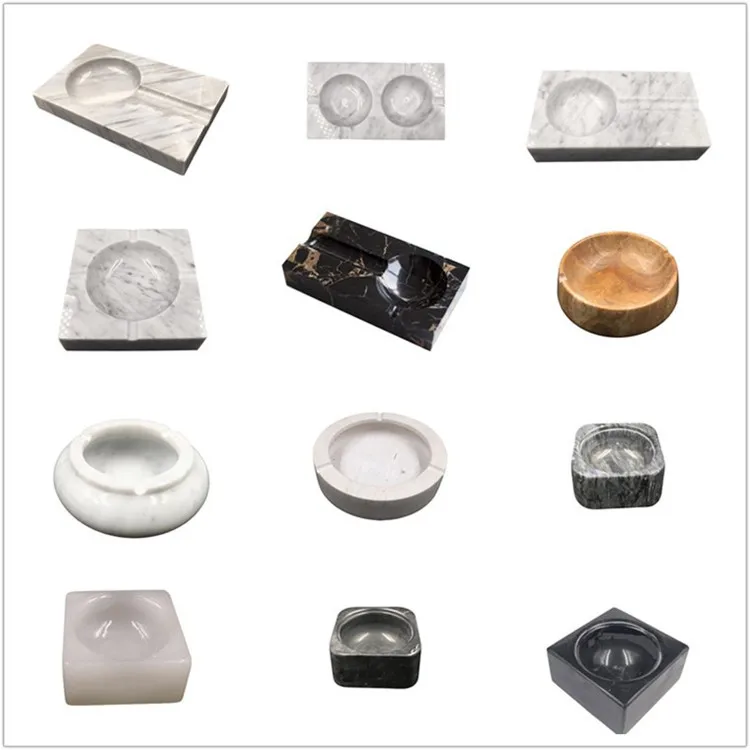 Wholesale bathroom natural marble made marble soap dish for soap holder