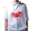White Disposable Restaurant Baby Crab Bib For Adults Waterproof 90-Piece