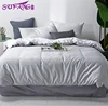 Direct factory 100% cotton luxury bedding comforter sets 4PCS patched Bed Linen egyptian cotton bedding