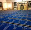 Blue Axminster broadloom carpet prayer room mosque carpet wholesale prayer rugs