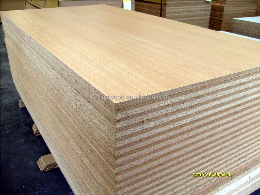 Best Price Wood Veneer Faced Particle Board / Chipboard Buy Veneered